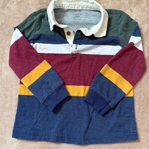 Carter's Green and Red Polo Shirts Classic Style